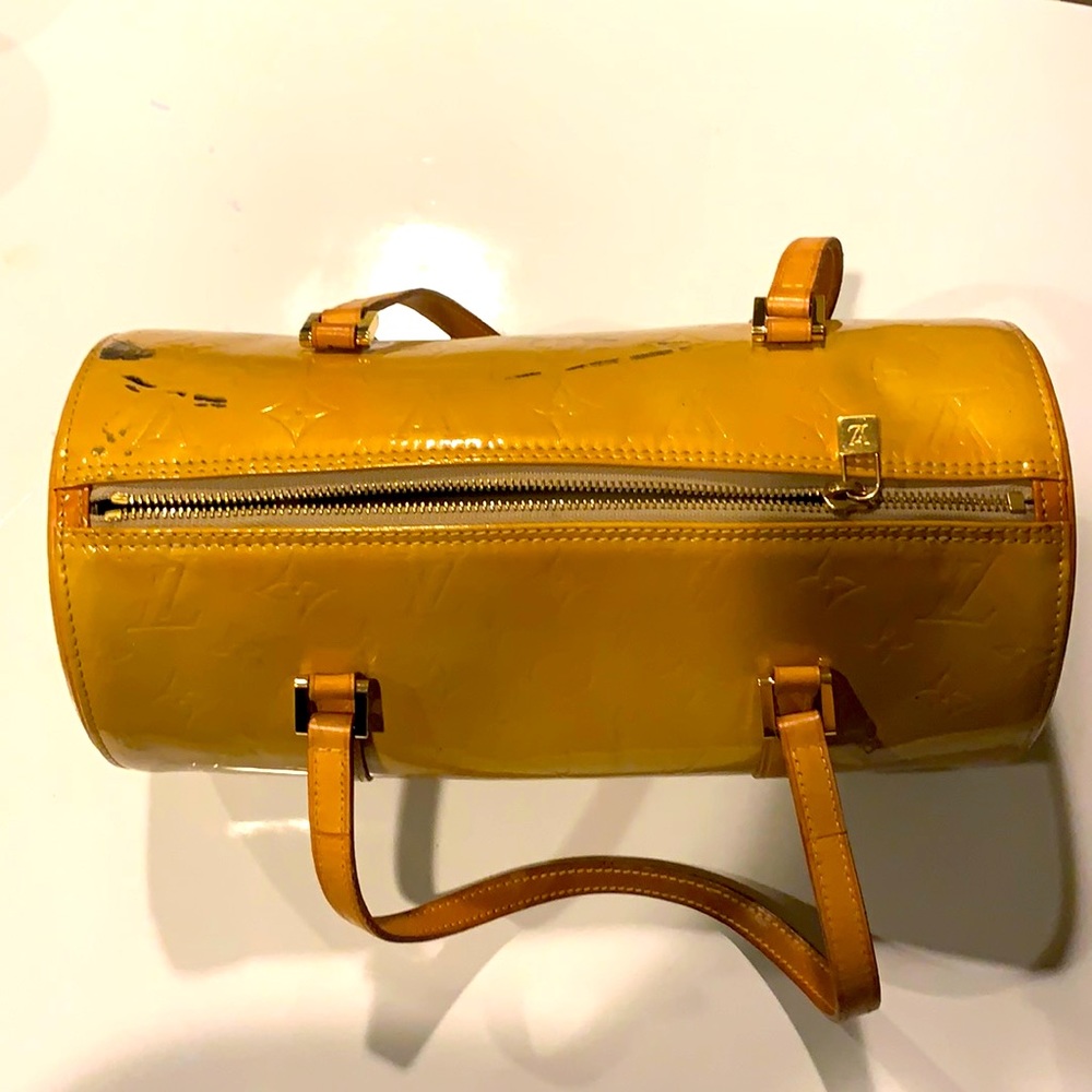Louis Vuitton Bedford Yellow Shiny Purse